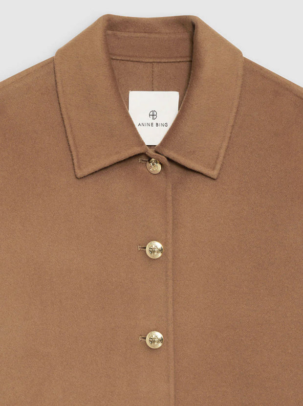 Luca Cashmere-Blend Jacket - Camel