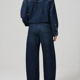 Ayla Baggy Cuffed Crop Jean - Bravo