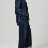 Ayla Baggy Cuffed Crop Jean - Bravo