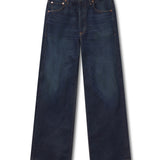 Ayla Baggy Cuffed Crop Jean - Bravo