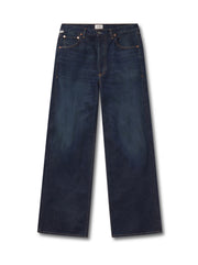 Ayla Baggy Cuffed Crop Jean - Bravo