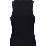 Isabel Rib Tank - Navy