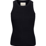 Isabel Rib Tank - Navy