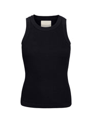 Isabel Rib Tank - Navy