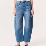 Charlie High-Rise Barrel Leg Jean - Accord