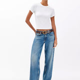 Saige Low-Rise Full Straight - Echo