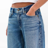 Saige Low-Rise Full Straight - Echo