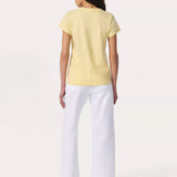 The Slub Crew Neck Tee - Sunlight