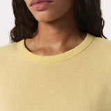 The Slub Crew Neck Tee - Sunlight
