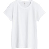 The Slub Crew Neck Tee - Bright White