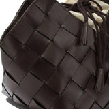 Botteghe Woven Bag - Dark Brown