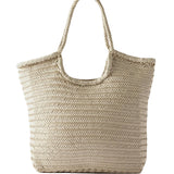 NS Diagonal Triple Jump Tote - Pearl