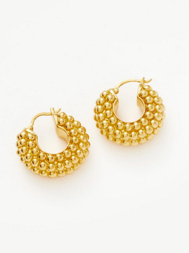 Baya Hoop Earrings - Gold