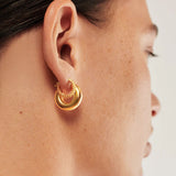Baya Mini Hoops - Gold