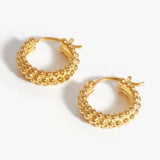 Baya Mini Hoops - Gold