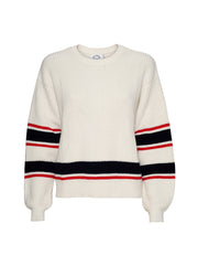 Panama Casablanca Knit Crew Sweater - White