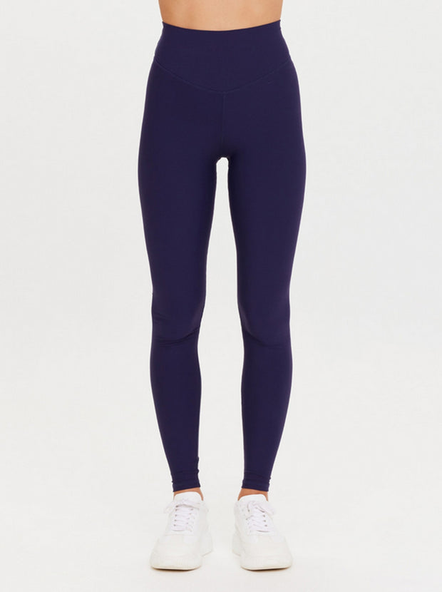 Peached 28" High Rise Pant - Navy