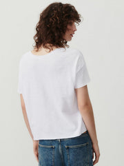 Sonoma Relaxed Fit Cotton T-Shirt - White