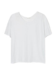 Sonoma Relaxed Fit Cotton T-Shirt - White