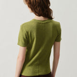Sonoma Fitted Cotton T-Shirt - Vintage Cameleon