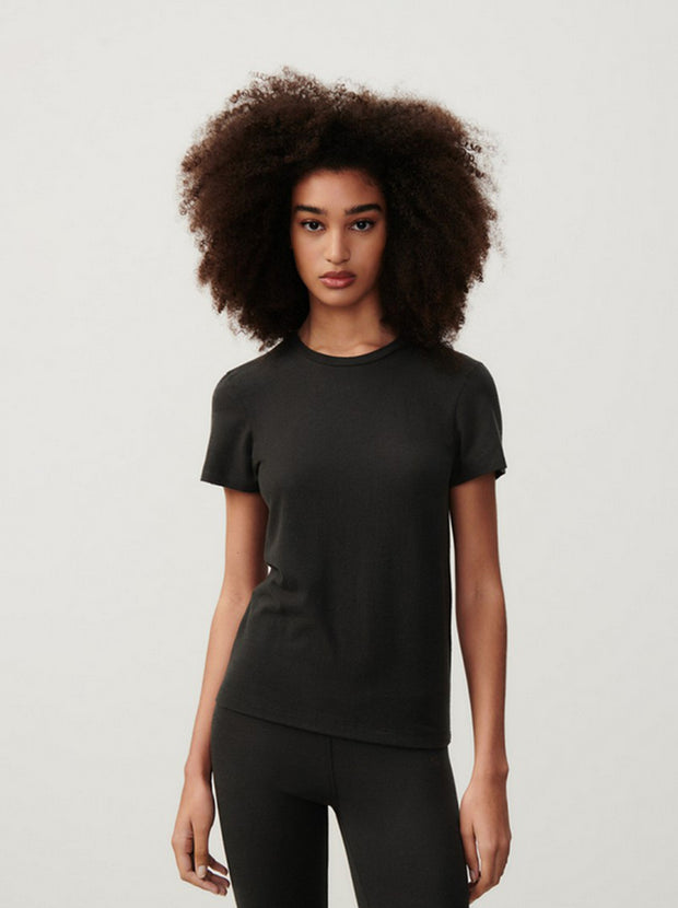 Ypawood Round-Neck T-Shirt - Carbon Melange