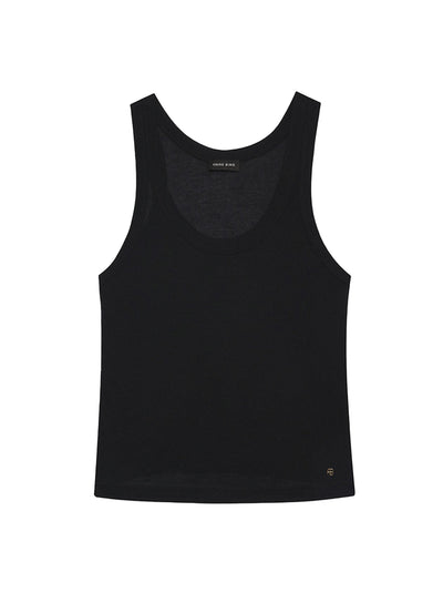 Brine Cashmere Blend Tank - Black