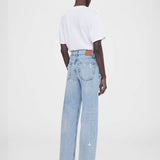 Gavin Cropped Boyfriend Jean - Blue Reservoir