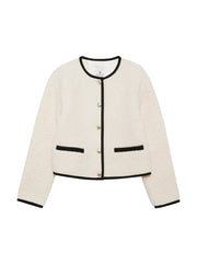 Logan Wool-Blend Jacket - Ivory