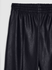 Soto Vegan Leather Pant - Night Sky