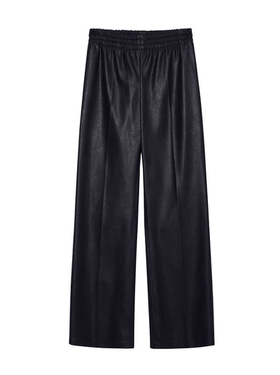 Soto Vegan Leather Pant - Night Sky