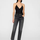 Ellen Silk Top - Black