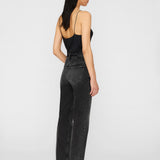 Ellen Silk Top - Black