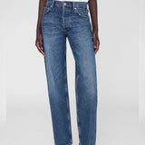 Gavin Long Straight-Leg Jean - Mosaic Blue