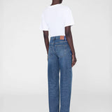 Gavin Long Straight-Leg Jean - Mosaic Blue