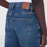 Gavin Long Straight-Leg Jean - Mosaic Blue