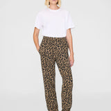 Karter Jogger - Black and Brown Leopard