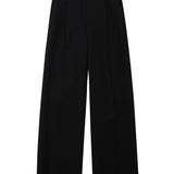 Trent Wool-Blend Trouser - Black