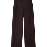 Trent Wool-Blend Trouser - Deep Brown