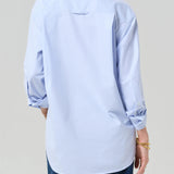 Kayla Cotton Shirt - Light Blue