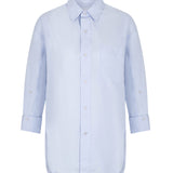 Kayla Cotton Shirt - Light Blue