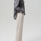 Lindz Low-Rise Easy Straight Jean - Almondette