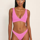 Carla Crinkle Bikini - Bubblegum