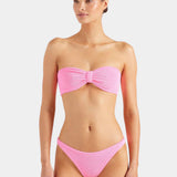 Jean Crinkle Bikini - Bubblegum