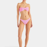 Jean Crinkle Bikini - Bubblegum
