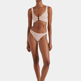 Julia Crinkle Bikini - Blush