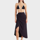 Long UPF50 Sarong - Black