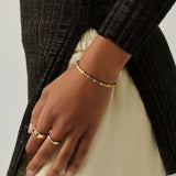 Lucy Williams Tennis Bracelet - Gold