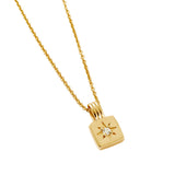 Mini Star Ridge Pendant Necklace - Gold