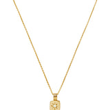 Mini Star Ridge Pendant Necklace - Gold