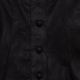Corbiere Linen Dress - Black